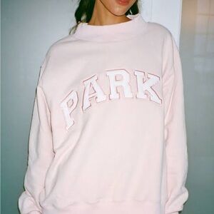 Pink 'PARK' Sweatshirt